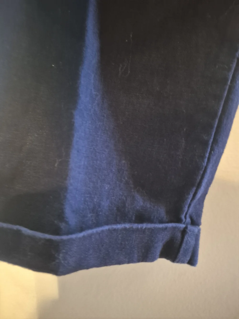 J CREW SET OF 2 Casual Drawstring Linen-Blend Pants in Light Blue and Navy, Sz 6